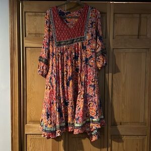 Peasant dress large